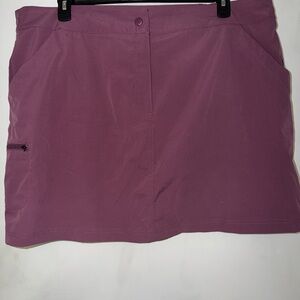 Purple Skort with Pockets